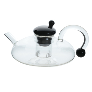 玻璃茶壶泡茶家用耐高温时尚高级咖啡壶花茶壶带过滤水壶茶杯套装