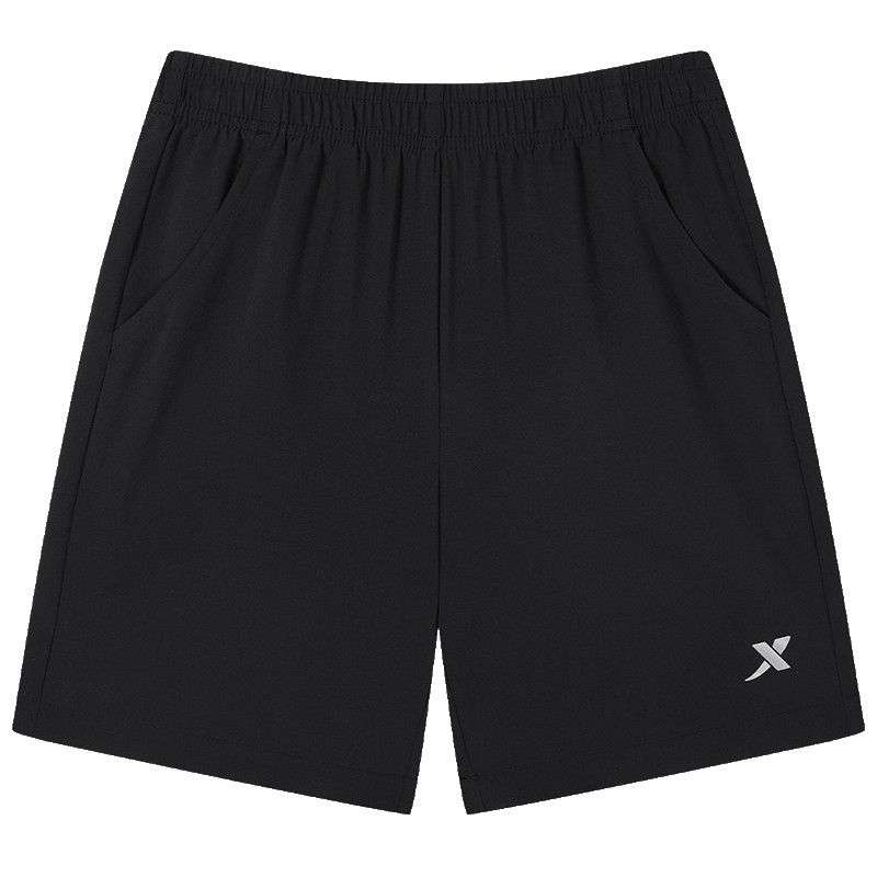 特步童装男童短裤裤子夏季薄款中大童儿童速干裤五分裤运动裤外穿