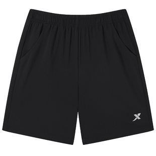 特步童装男童短裤裤子夏季薄款中大童儿童速干裤五分裤运动裤外穿