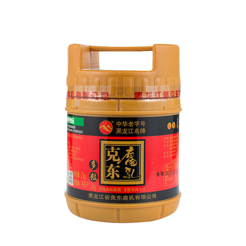 克东腐乳斤装红方大坛农家