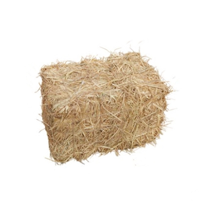 天然干稻草农家乐装饰草垛