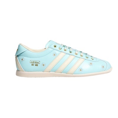 adidas阿迪达斯三叶草T头鞋女TOKYO「安福」度假风薄底鞋 LA1351