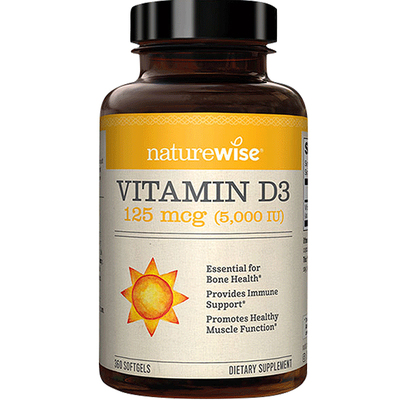 Naturewise5000iu活性维生素d3