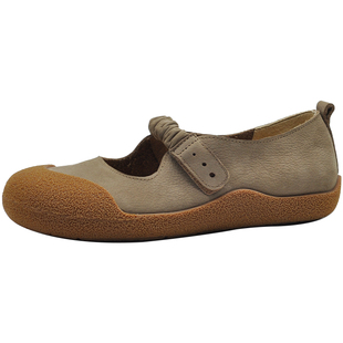 Artmu阿木原创休闲玛丽珍单鞋子女2026新款爆款平底休闲鞋真皮