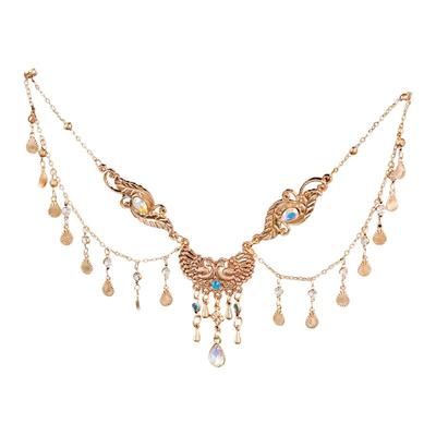 唐风典雅额饰古风汉服头饰