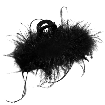 加厚款鸵鸟羽毛抓夹显发量~