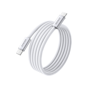 Anker安克抗脏线适用华为P70pro超级快充三星小米数据线器Mate70手机双typec接口iPad平板ctocusb1.8米充电线