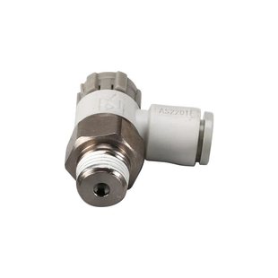 气管快速快插调速阀接头气缸气动节流阀AS1201F/2201F-M5-04 A/SA