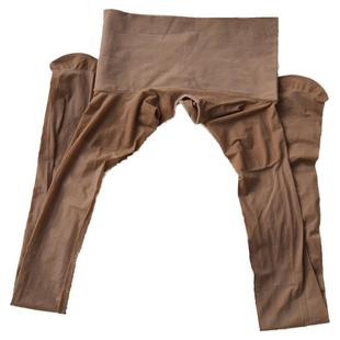 收腹高腰无痕小开洞反光8D油亮面膜薄款性感肤色灰色白连裤丝袜子