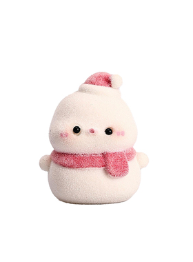 办公室屏幕治愈系摆件白色小海豹