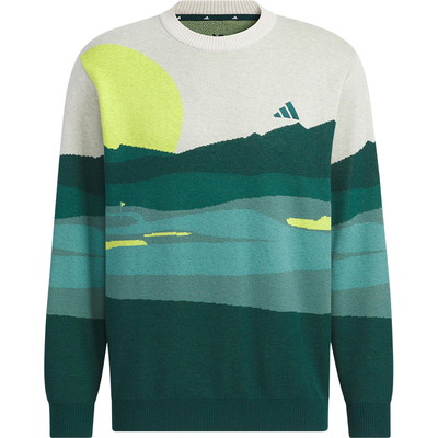 Adidas/阿迪达斯正品2025秋季款男士运动圆领高尔夫套头衫JL7951