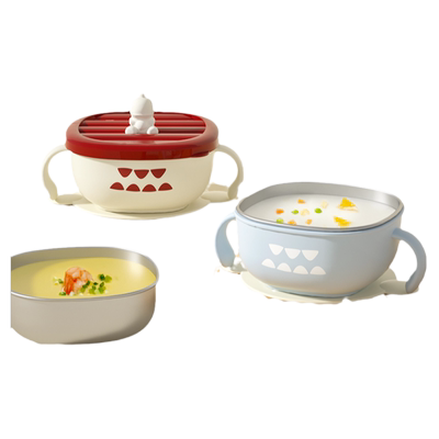 如山宝宝专用316L不锈钢辅食碗