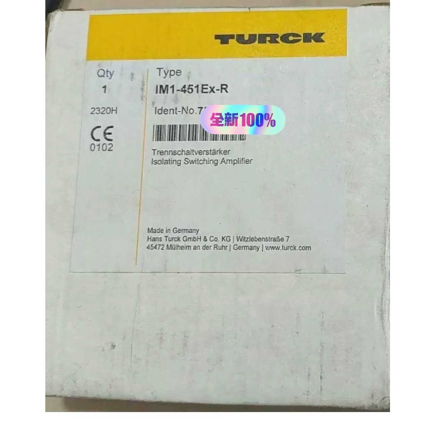 议价TURK图尔克隔离器IM1451EXR库存现货全新正品可维修