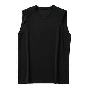 云般轻盈 畅快呼吸 夏季男士无袖运动休闲背心Coolmax运动背心男