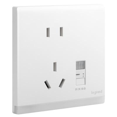 罗格朗LED人体感应带五孔地脚灯