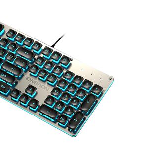 真静音有线键盘鼠标套装电脑机械游戏女生办公专用无声无线键鼠