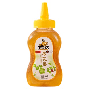 江西采蜂人土蜂蜜百花蜜洋槐蜜野山花蜜瓶装土蜂蜜500克挤压瓶装