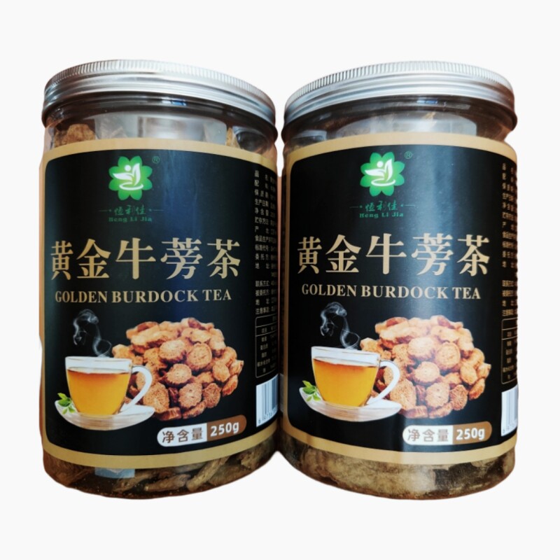 恒利佳黄金牛蒡茶徐州特产发酵型