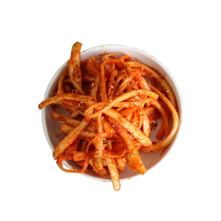 延边朝鲜族韩式拌桔梗泡菜风味腌制韩国泡菜辣白菜腌苟宝酱菜500g