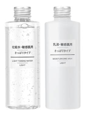 MUJI无印良品化妆水保湿乳液套装
