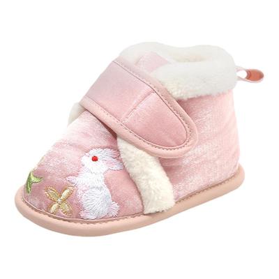 汉服鞋女童冬季古风鞋子1一2岁