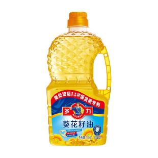 多力葵花籽油1.8L物理压榨充氮保鲜维生素E欧美认证清淡少油烟