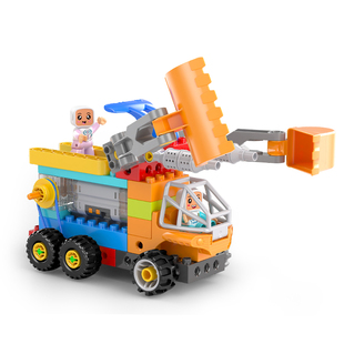 新款大颗粒积木9656机械齿轮可编程积木遥控电机益智拼装玩具送礼