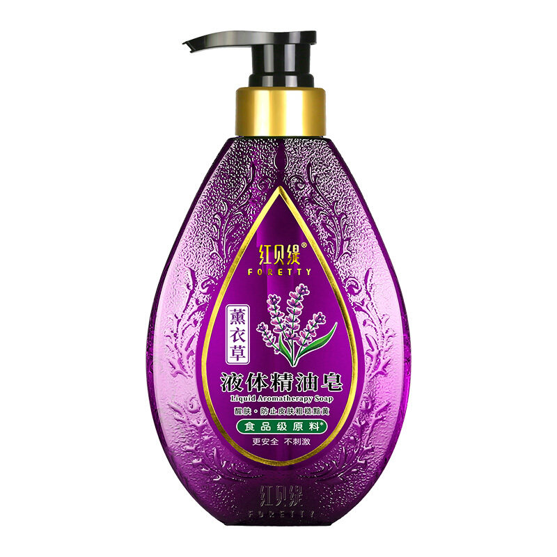 红贝缇液体精油皂 520ml/瓶  包装随机