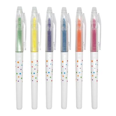 可擦重点淡色系学生用无味荧光笔