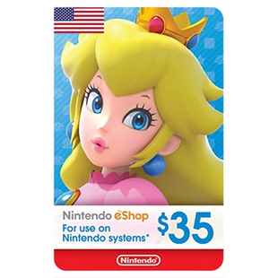 Nintendo USD35 eShop Gift Card (US) 美服任天堂eCash充值点卡