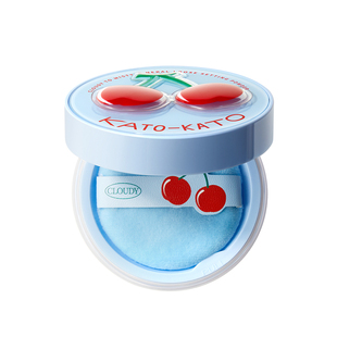KATO-KATO多云转雾矿物质控油不脱妆定妆吸油散粉透明色樱桃限定