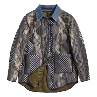 咖色两面穿羽绒服女中长款2025冬装新款韩版白鸭绒显瘦时尚短外套