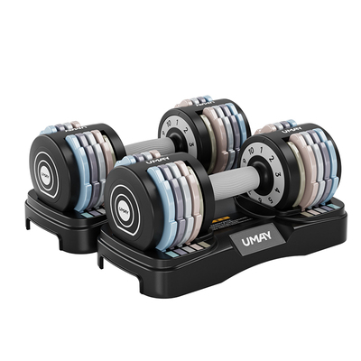 佑美可调节哑铃男女健身家用