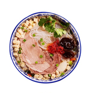 正宗刘一泡羊肉泡馍陕西牛肉小炒方便速食夜宵半成品美食