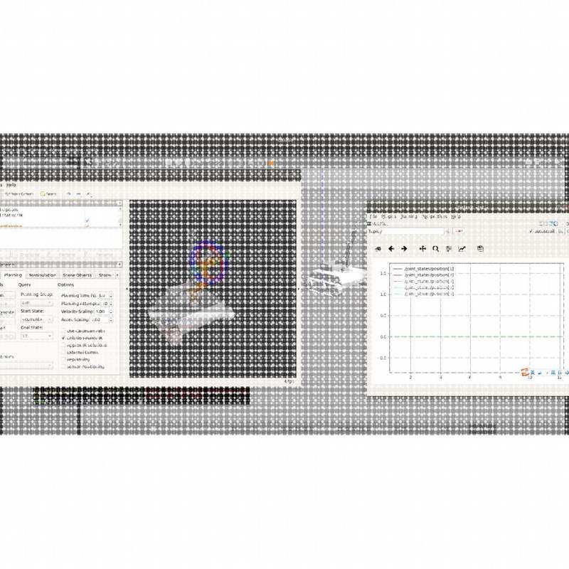 ROS机械臂小车建模URDF编写MOVEIT联合Gazebo彷真机器人路径规画