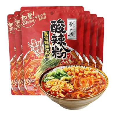 李子柒螺蛳粉红薯酸辣粉330广西网红粉丝米线加班露营懒人速食