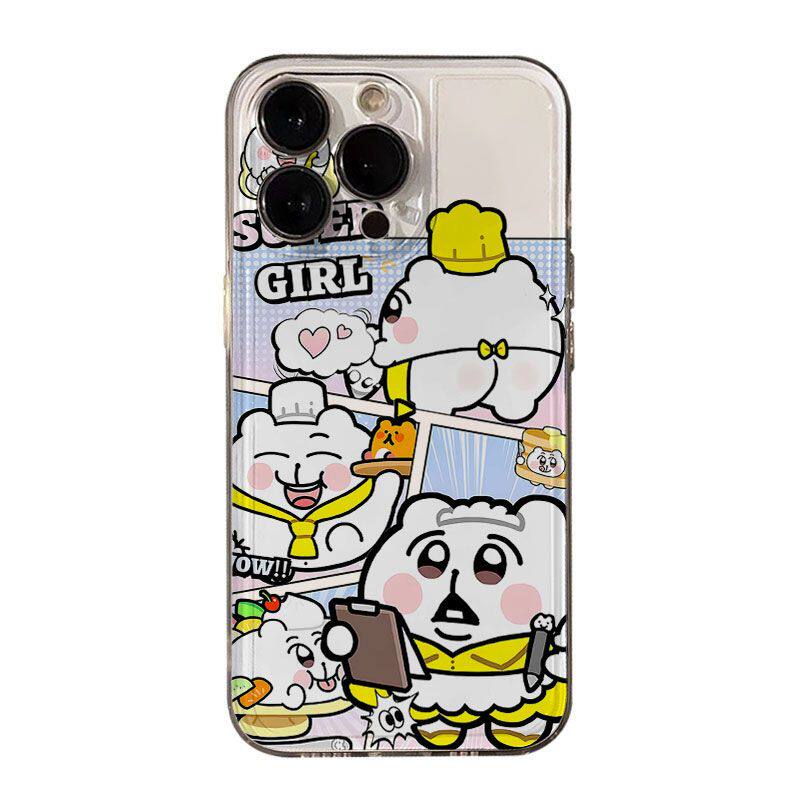 可爱奇米蛋iPhone14苹果13创意华为NOVA15透明小米17ProMax可爱软OPPOK12x适用16PLUS卡通风红米TURBO5手机壳