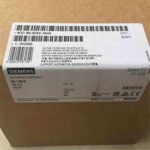 议价原装6ES7365-0BA01-0AA0西门子IM365接口模块6ES7 365-OBAO1-