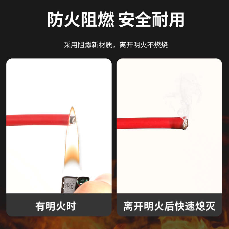 光伏线缆4平方直流电缆太阳能专用电线PV1F2.5/6铜芯镀锡多股软线