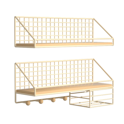 墙上置物架免打孔学生床头宿舍