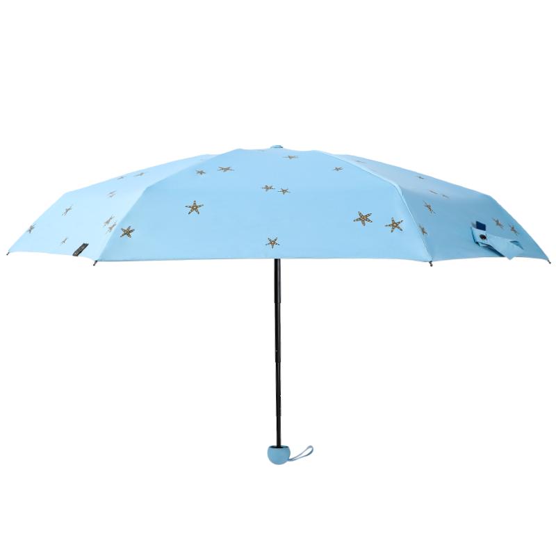 天堂伞迷你五折胶囊防晒遮阳晴雨