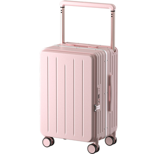 otrily2025年新款侧开盖行李箱20寸可登机旅行箱多功能宽拉杆皮箱