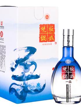 板城450ml*4瓶浓香型一品蓝柔酒