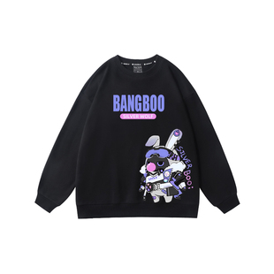 崩坏星穹铁道联名绝区零邦布COS银狼游戏周边男女生圆领卫衣长袖