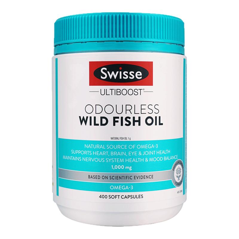 swisse深海鱼油软胶囊omega3中老年成人DHA官方旗舰店正品进口