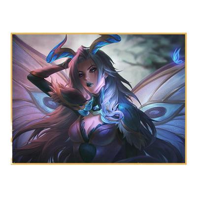 英雄联盟卡特琳娜diy数字油画