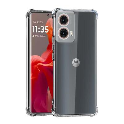 适用摩托罗拉S50neo手机壳moto s50neo保护套XT2427-4气囊G85防摔edge50fusion硅胶全包透明软壳手机套后外壳