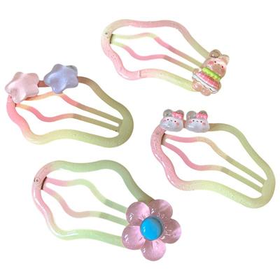 2025新款卡通云朵儿童甜美发夹