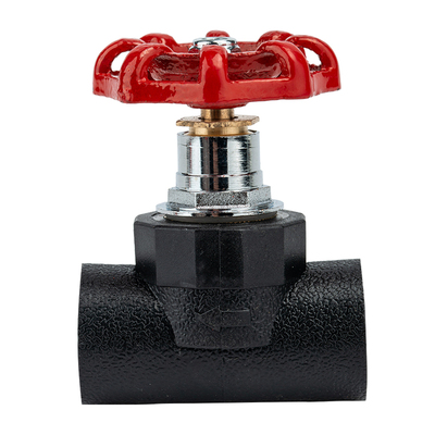 顶建PE管材管件4分6分1寸HDPE升降式截止阀63 75 110阀门接头配件