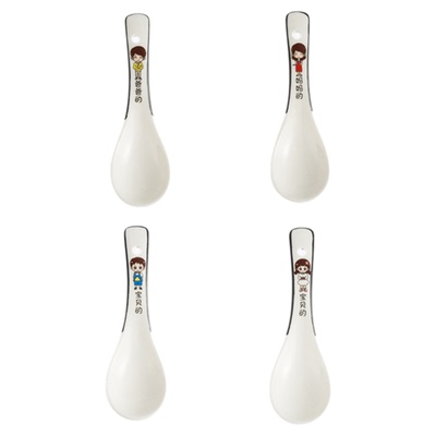 一家人网红亲子爸妈卡通可爱饭勺